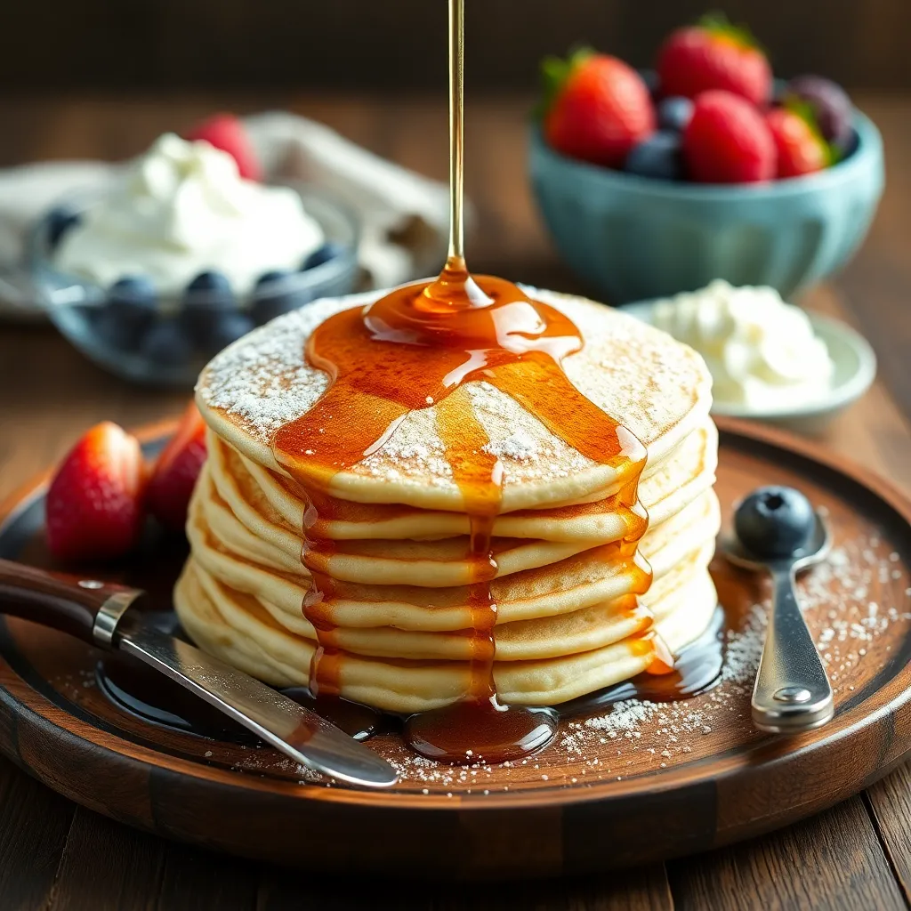 protein powder pancakes recipe - Pancake Recipe Step Image