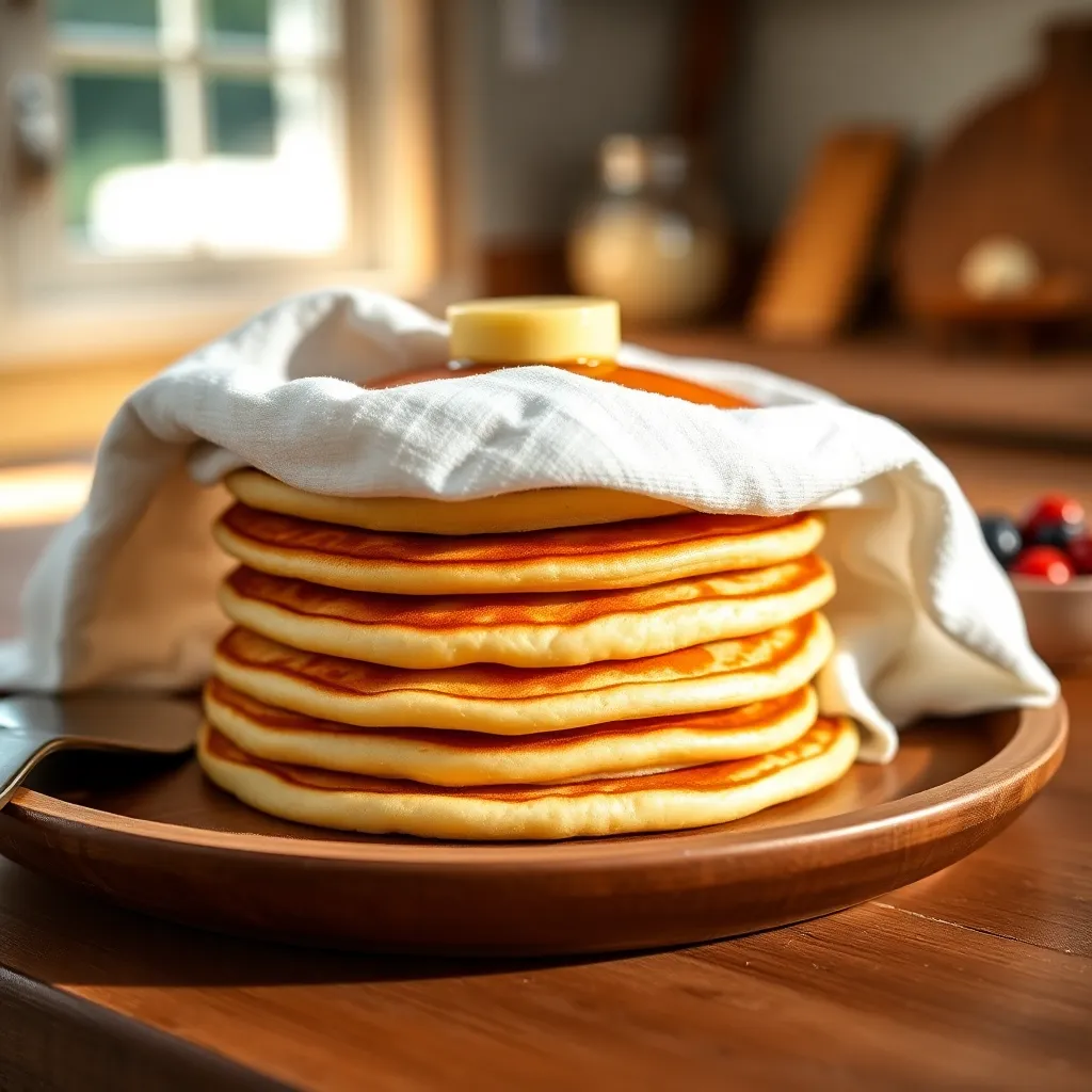 luke's pancakes recipe - Pancake Recipe Step Image