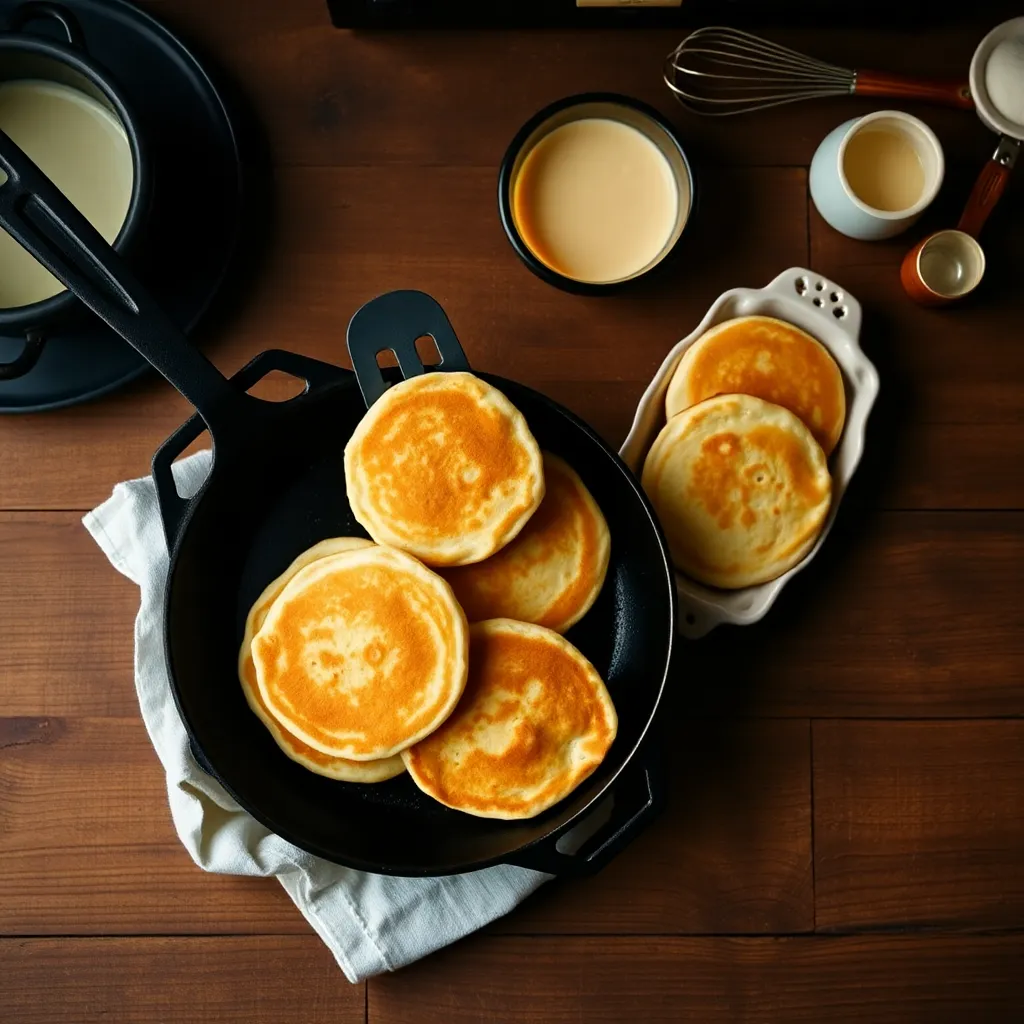 small pancake recipe - Keeping Warm