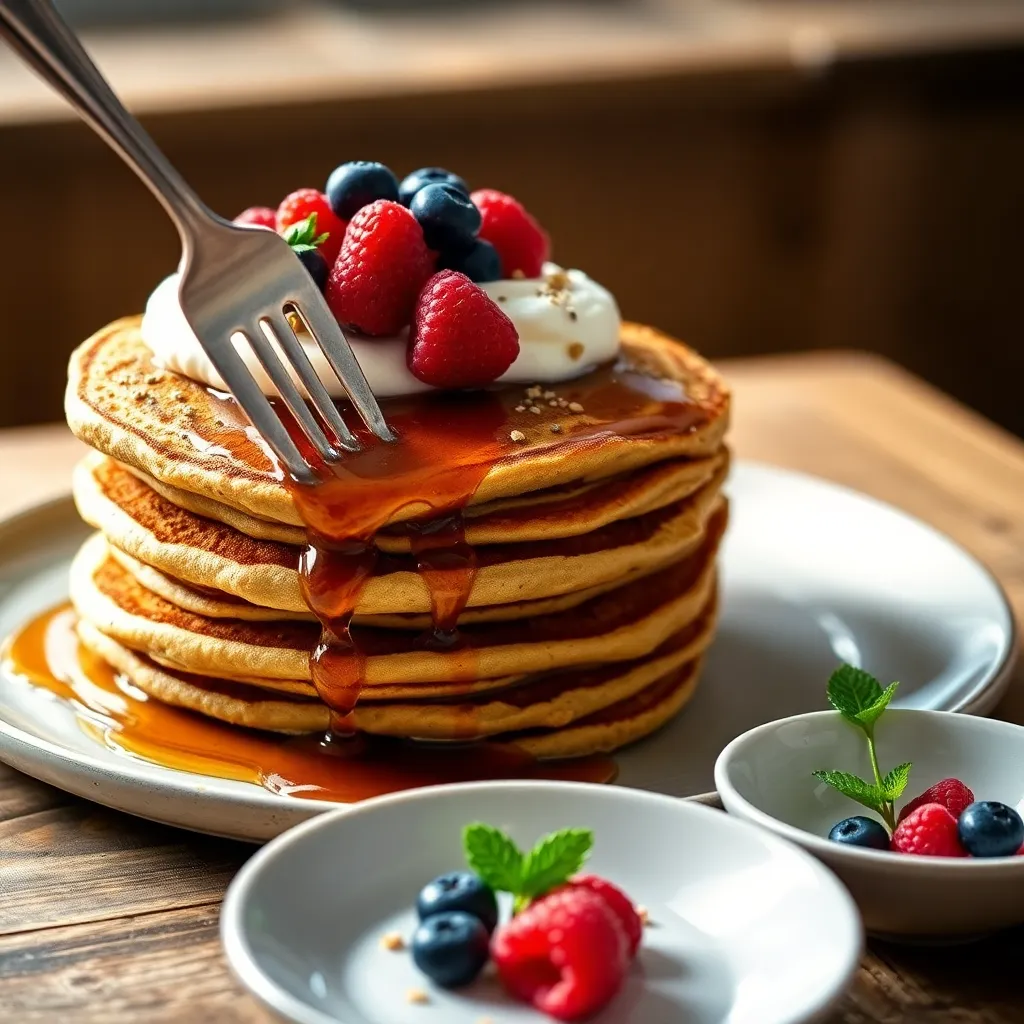 healthy pancake recipes - Pancake Recipe Step Image