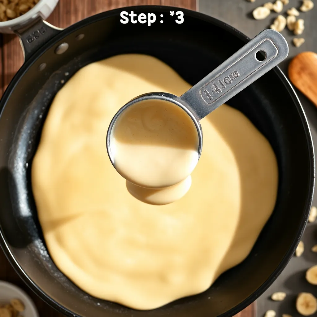 pancake recipe without eggs and flour - Pour the Batter