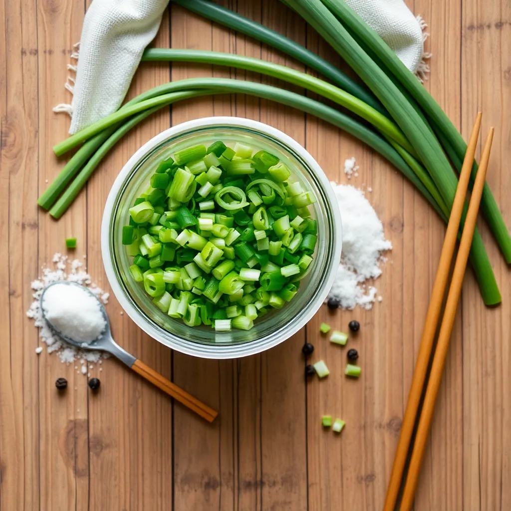 scallion pancake recipe -flaky - Pancake Recipe Step Image