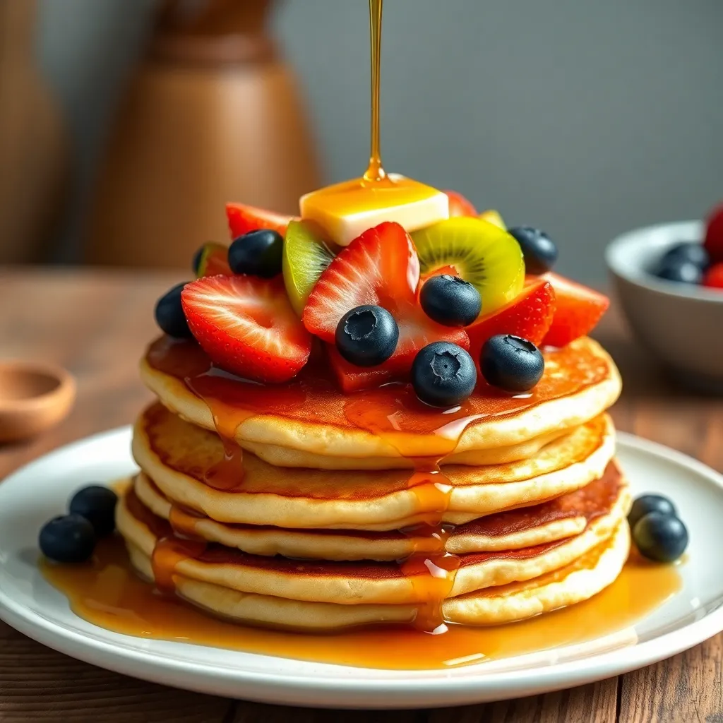 pancakes recipe nz - Pancake Recipe Step Image