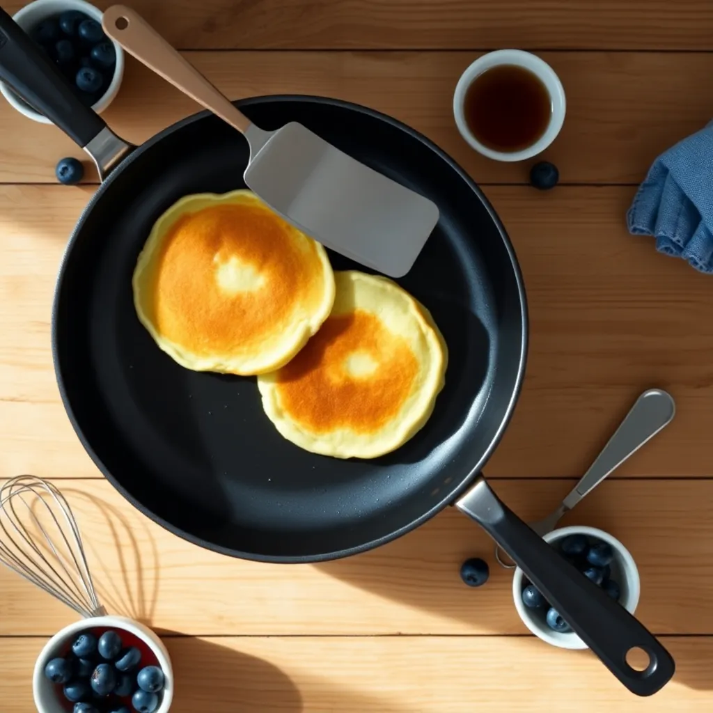 pancake recipe for 1 no egg - Pancake Recipe Step Image