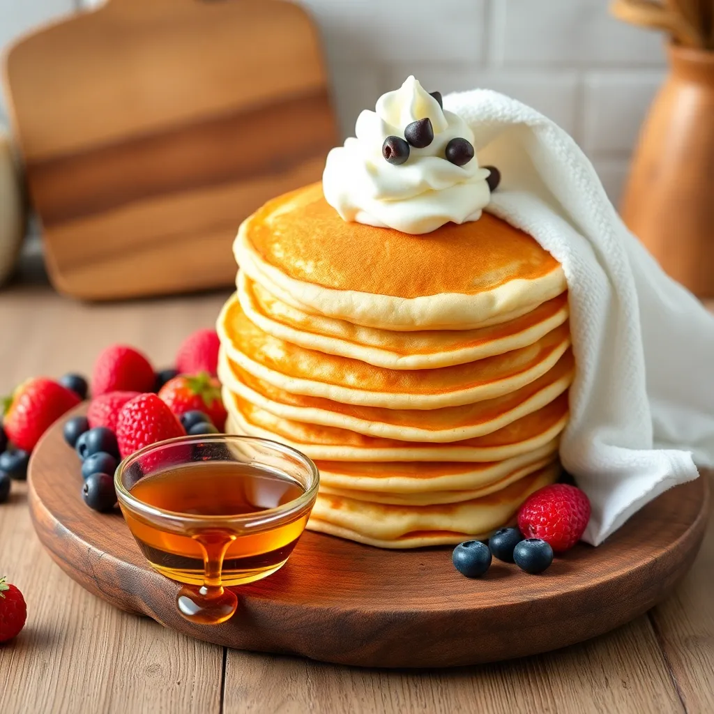 recipe for fluffiest pancakes - Pancake Recipe Step Image