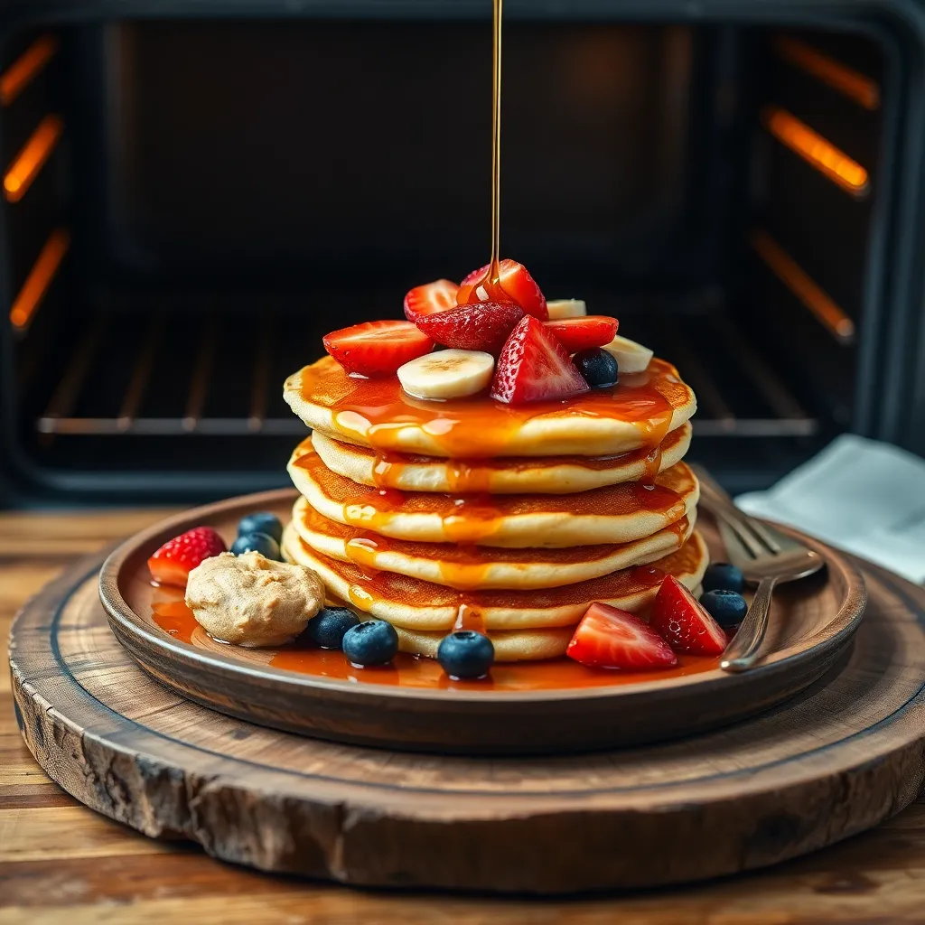 fluffy vegan pancakes recipe - Pancake Recipe Step Image