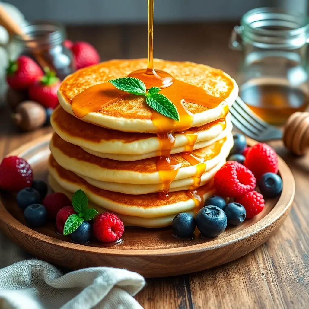 pancake recipe with self rising flour and buttermilk - Step 9