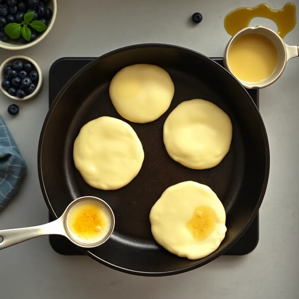 pancake recipe easy - Pancake Recipe Step Image