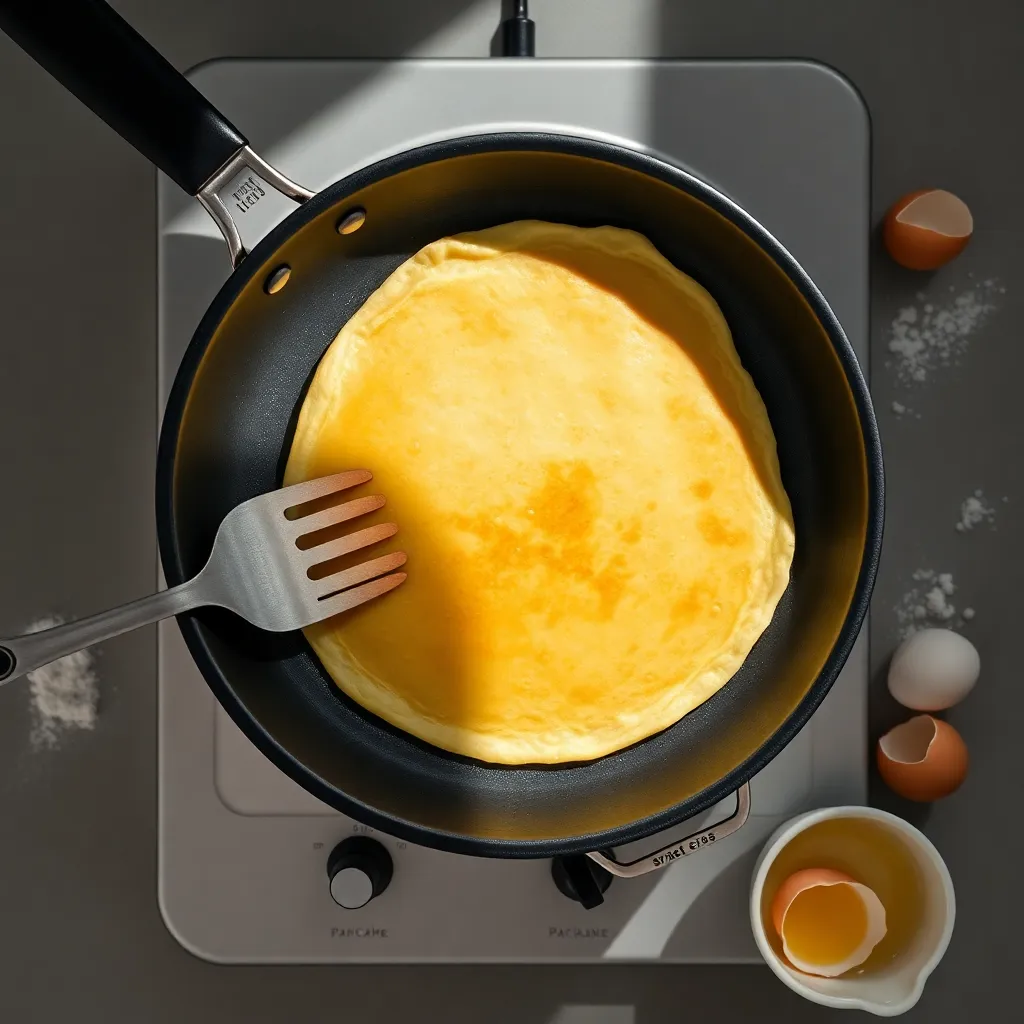 flat pancake recipe - Cooking Pancakes