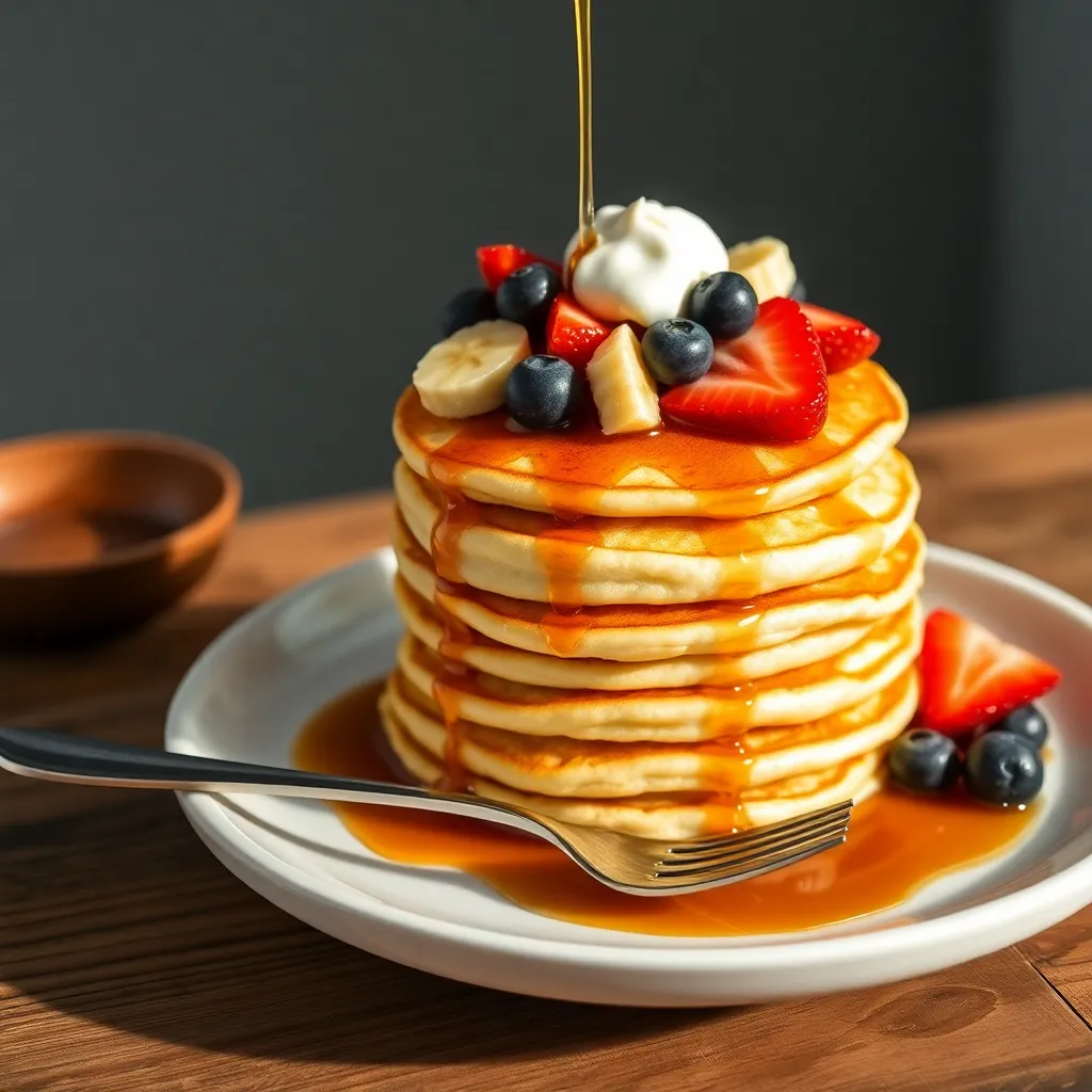 all recipe pancakes - Pancake Recipe Step Image