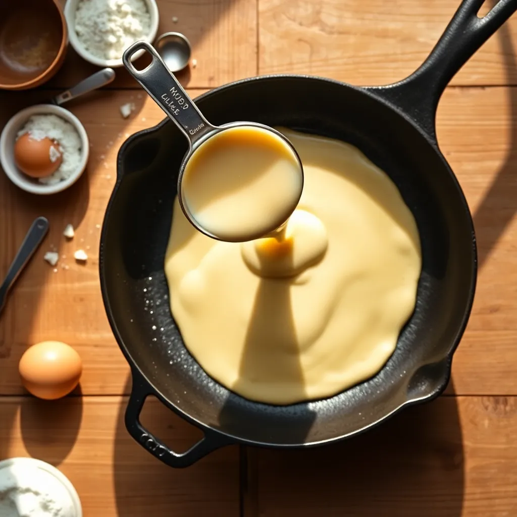 us pancake recipe - Pancake Recipe Step Image