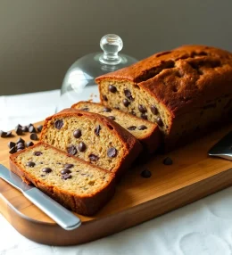 Banana Chocolate Chip Bread