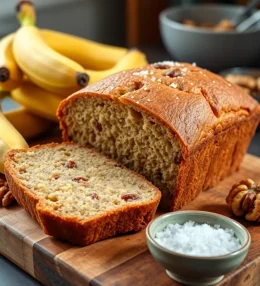 Moist Banana Nut Bread