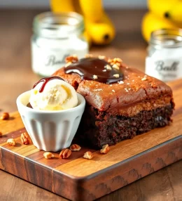 Banana Bread Brownies