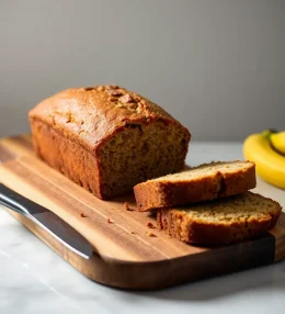 Egg-Free Healthy Banana Bread