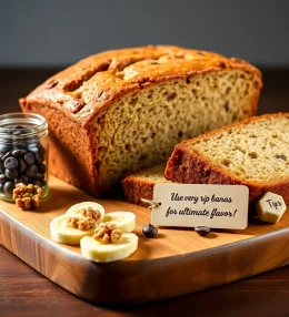 Quick & Easy Banana Bread (No Mixer)