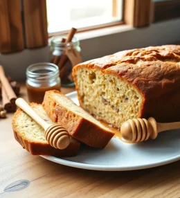 Banana Bread with Honey