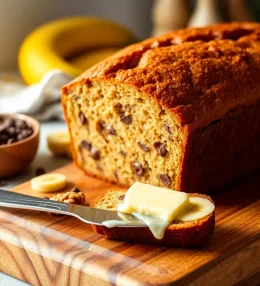 Easy Banana Bread with Brown Sugar