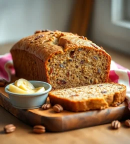 Healthy Banana Nut Bread