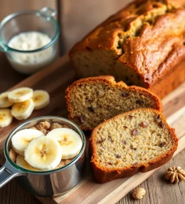 High Protein Banana Bread