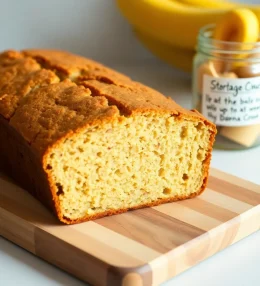 Simple Healthy Banana Bread