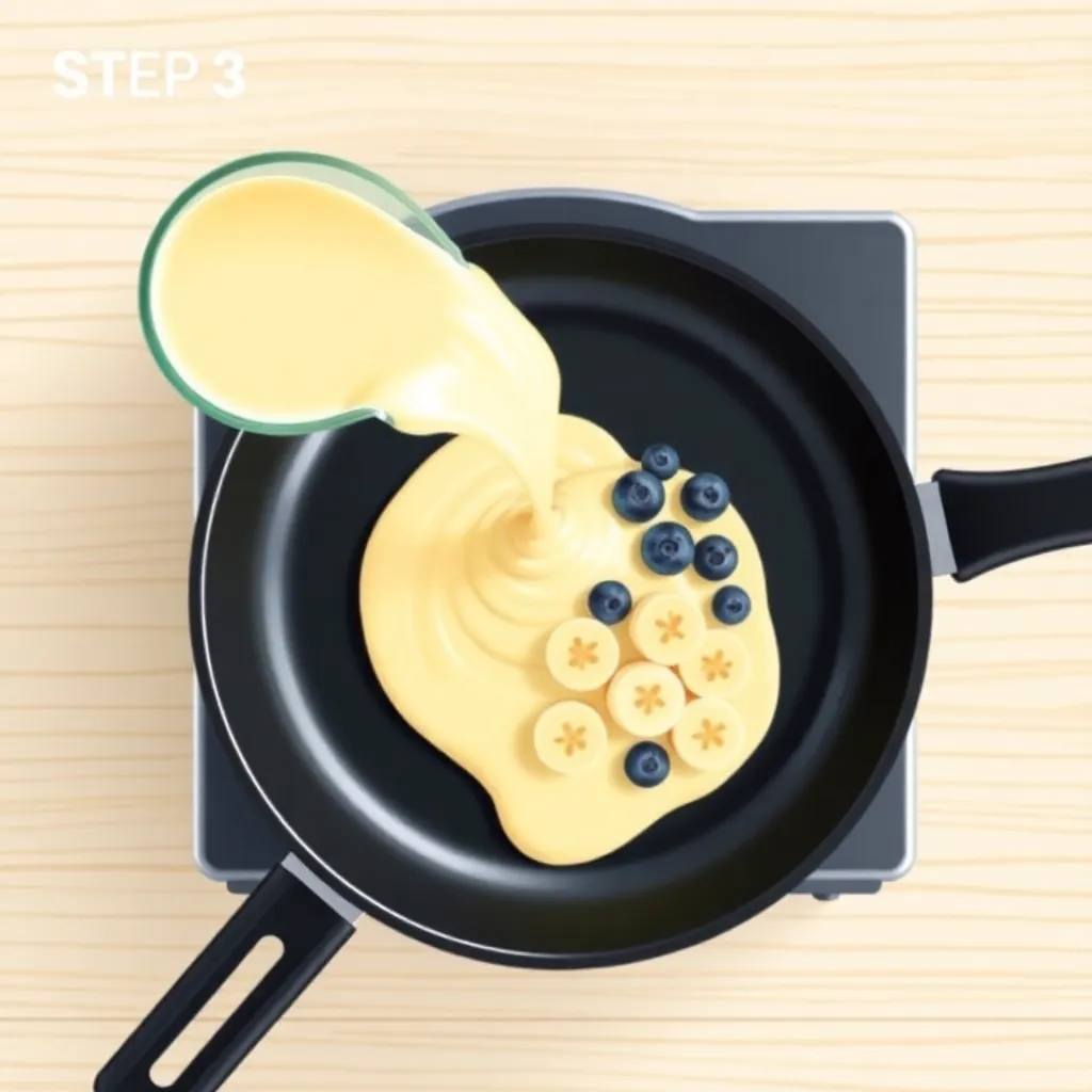 pancake recipe for 2 year old - Pour the Batter