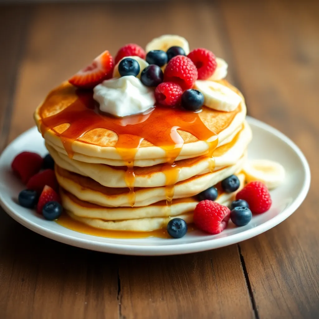 good fluffy pancake recipe - Pancake Recipe Step Image