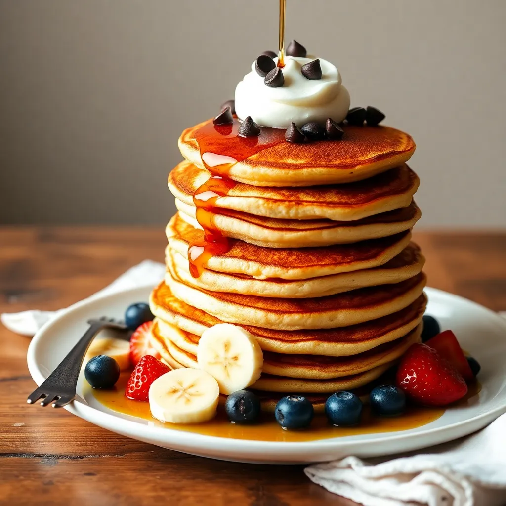 recipe of pancakes - Pancake Recipe Step Image