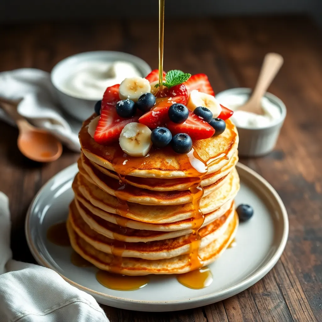 coconut flour pancake recipe - Pancake Recipe Step Image