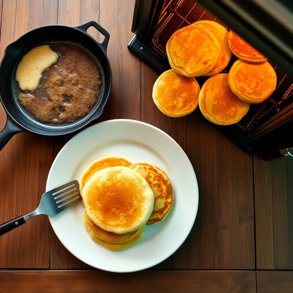 sweet pancake recipe - Keeping Pancakes Warm