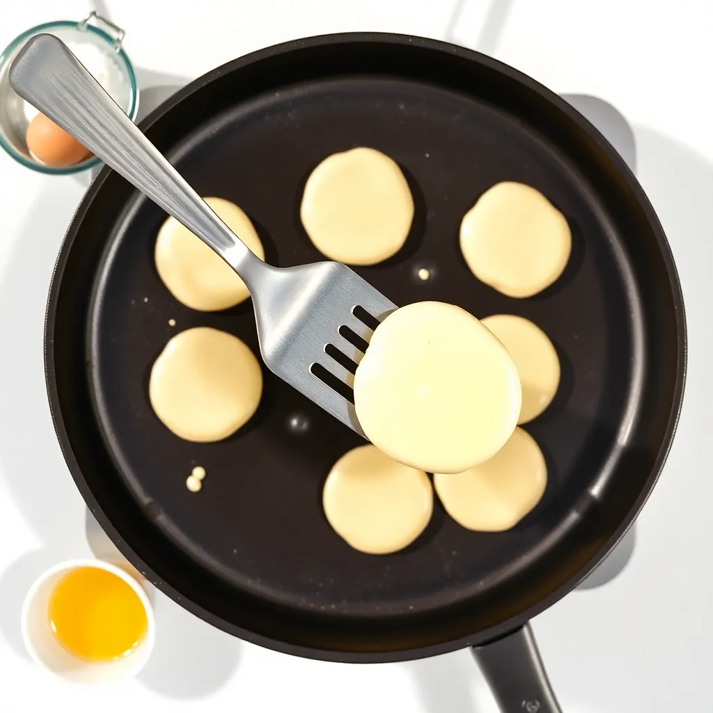 diner pancakes recipe - Pancake Recipe Step Image