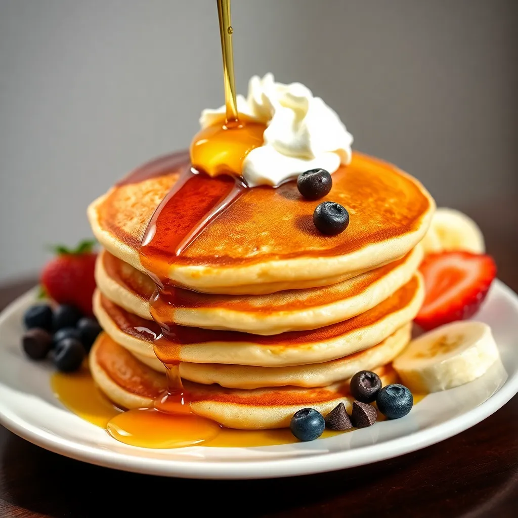 recipe pancake recipe - Pancake Recipe Step Image