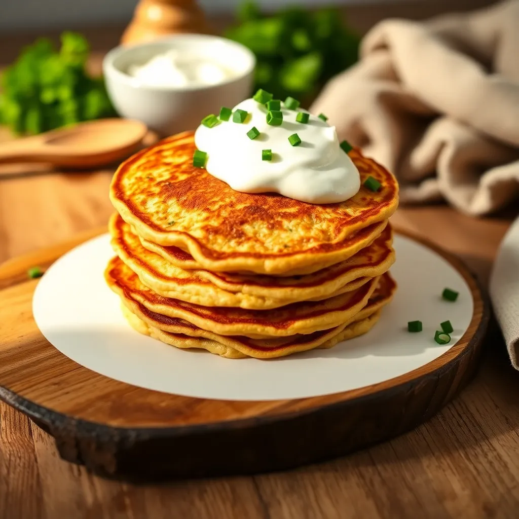 savoury pancake recipe - Pancake Recipe Step Image