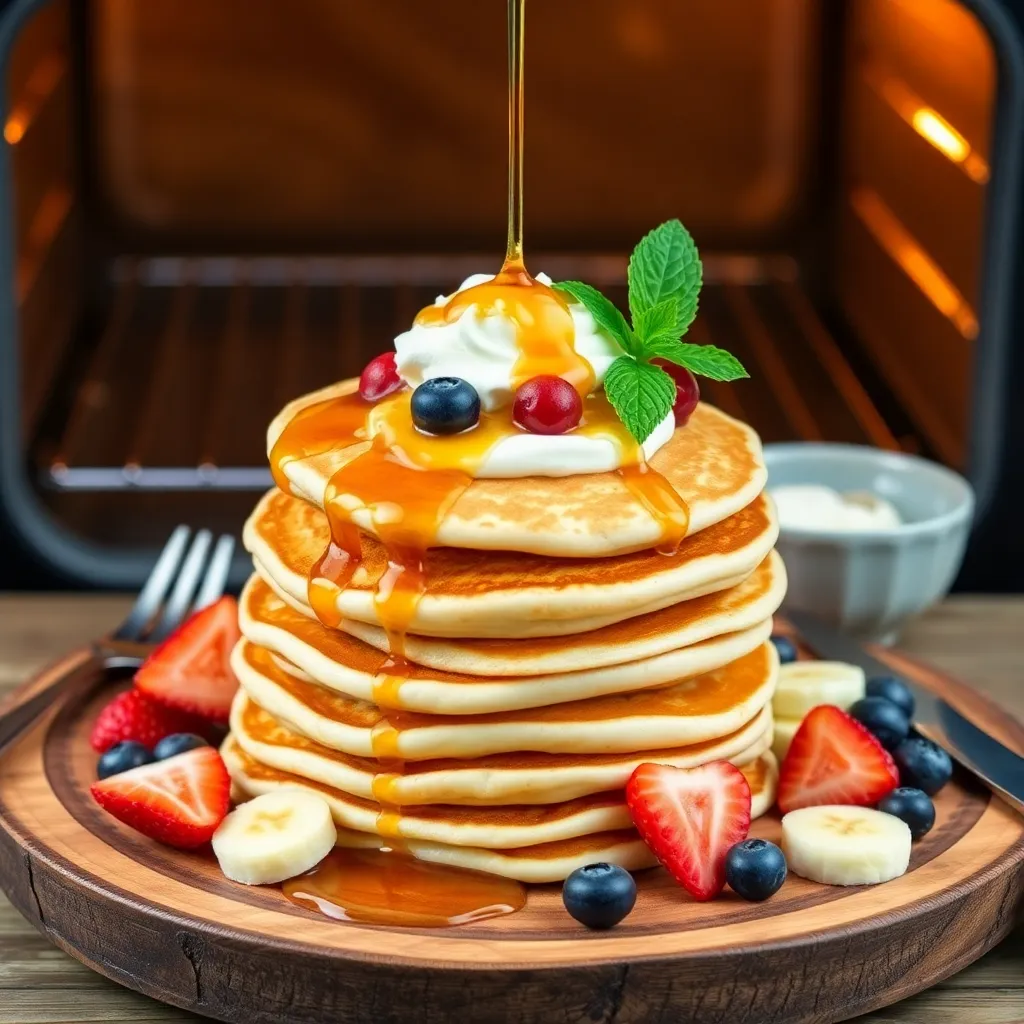 eggless pancakes recipe - Pancake Recipe Step Image