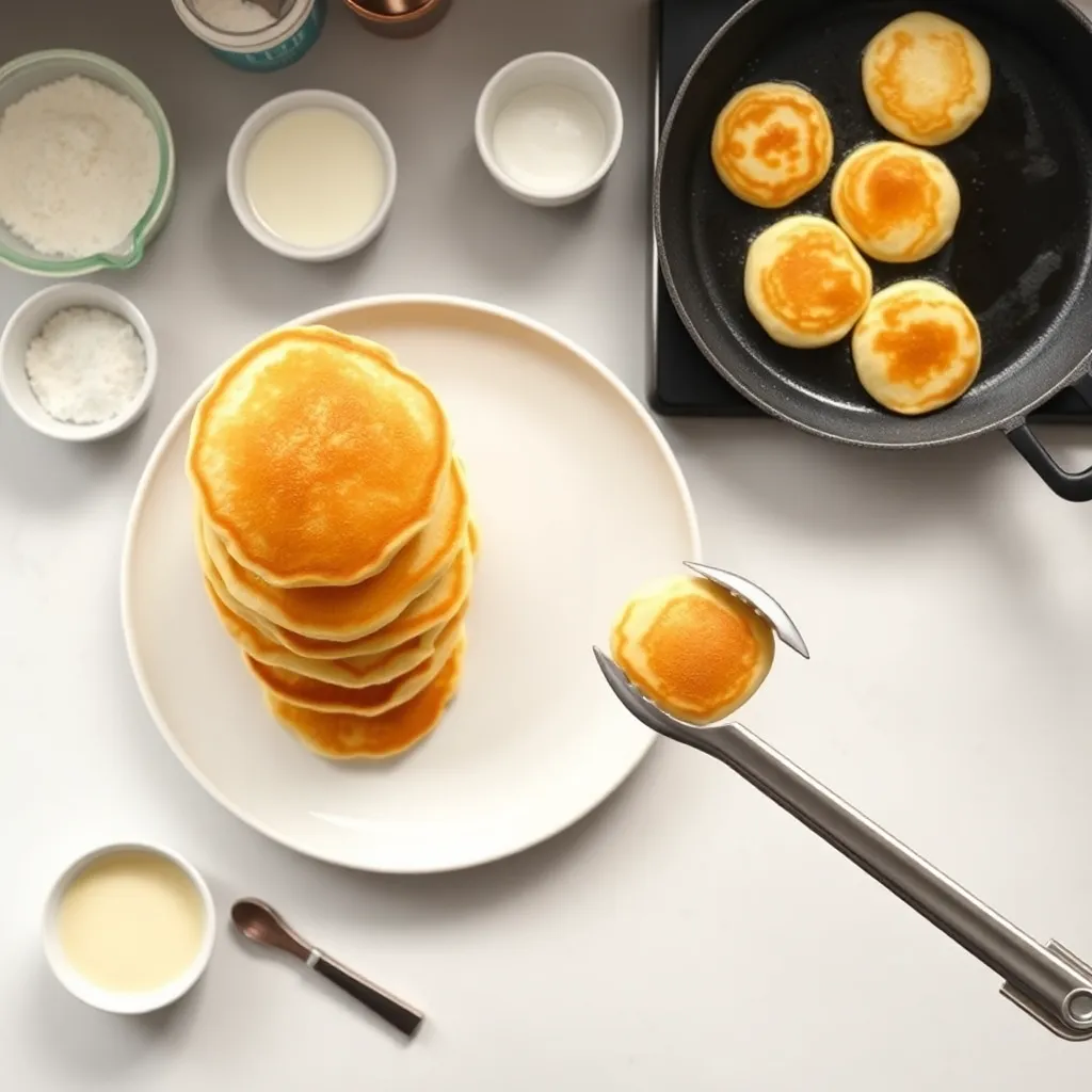 pancake recipe with self rising flour and buttermilk - Step 8