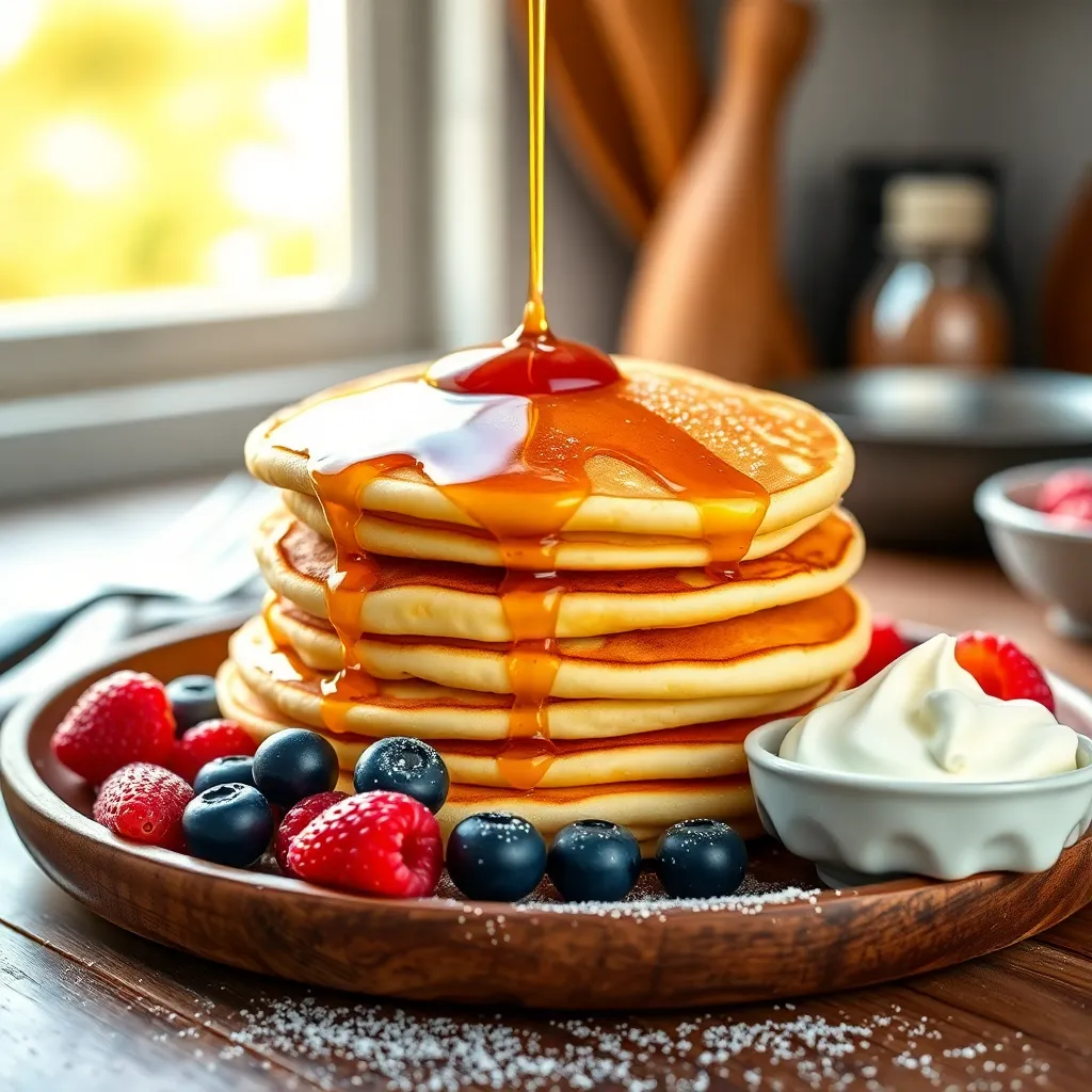 pancake recipe for 1 egg - Pancake Recipe Step Image