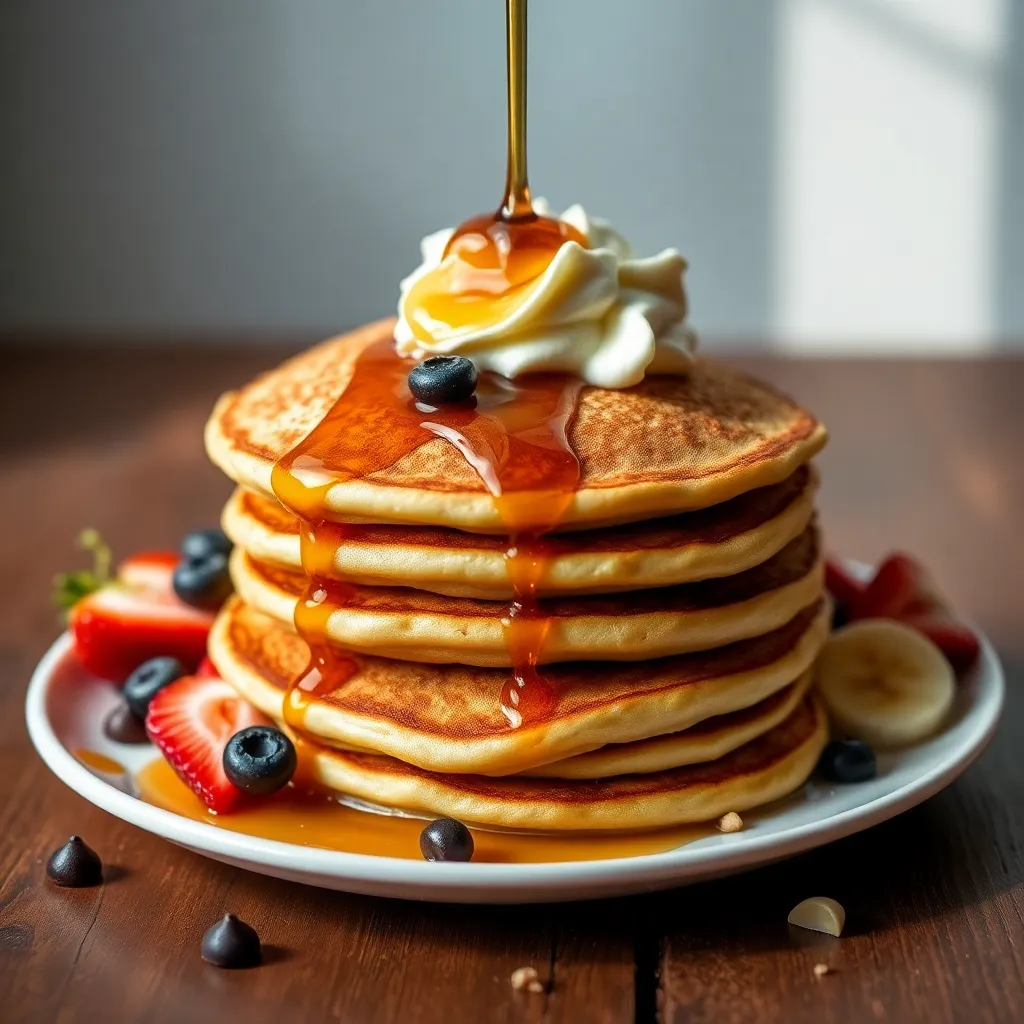 eggless pancake recipe - Pancake Recipe Step Image