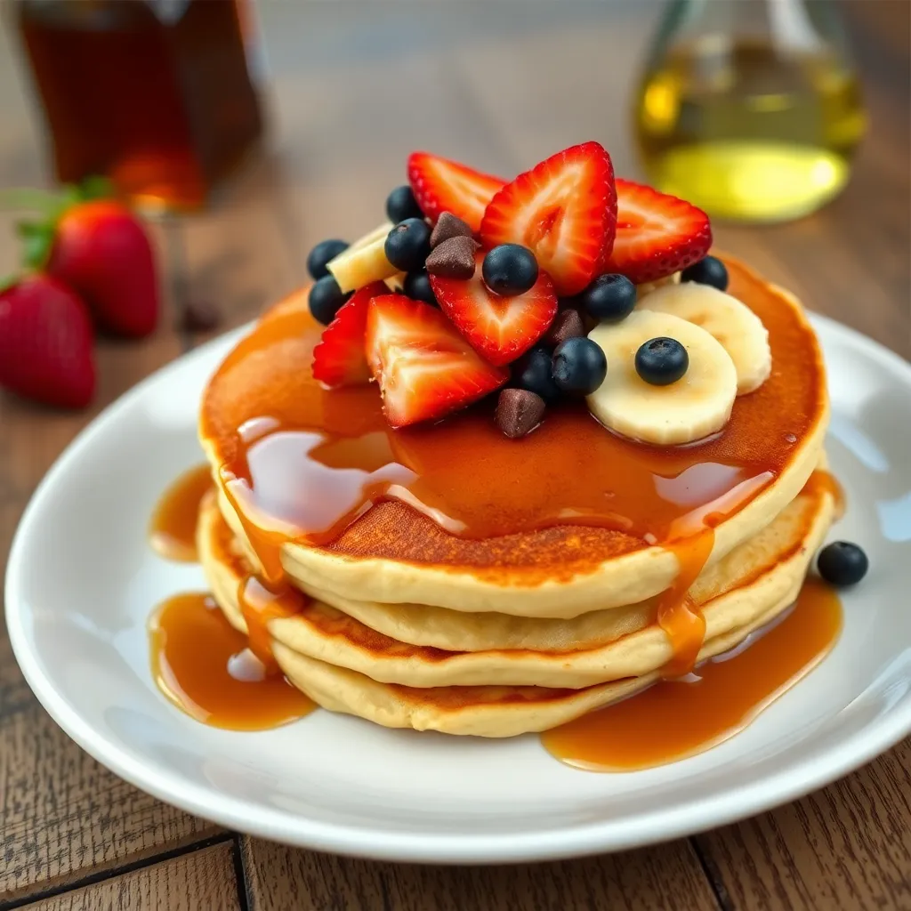 pancake recipe for 1 easy - Pancake Recipe Step Image