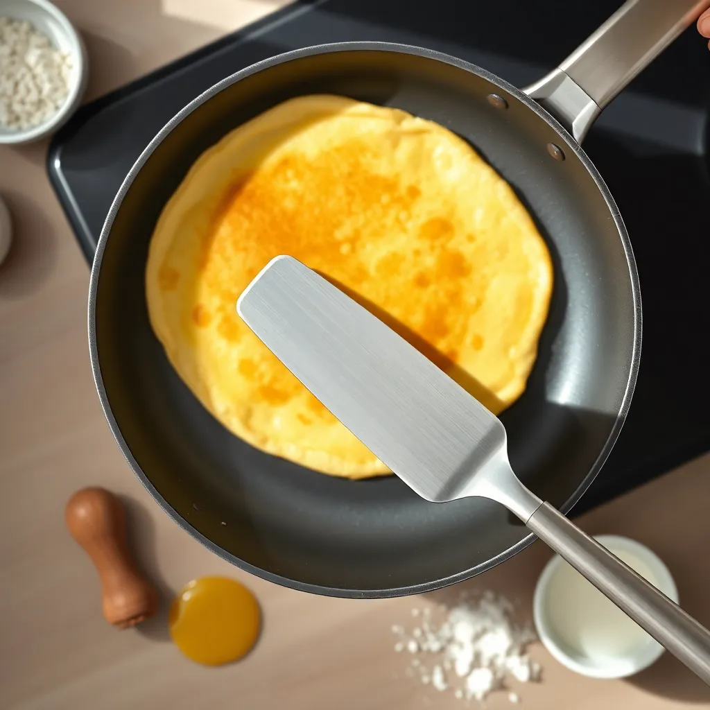 one person pancake recipe - Pancake Recipe Step Image