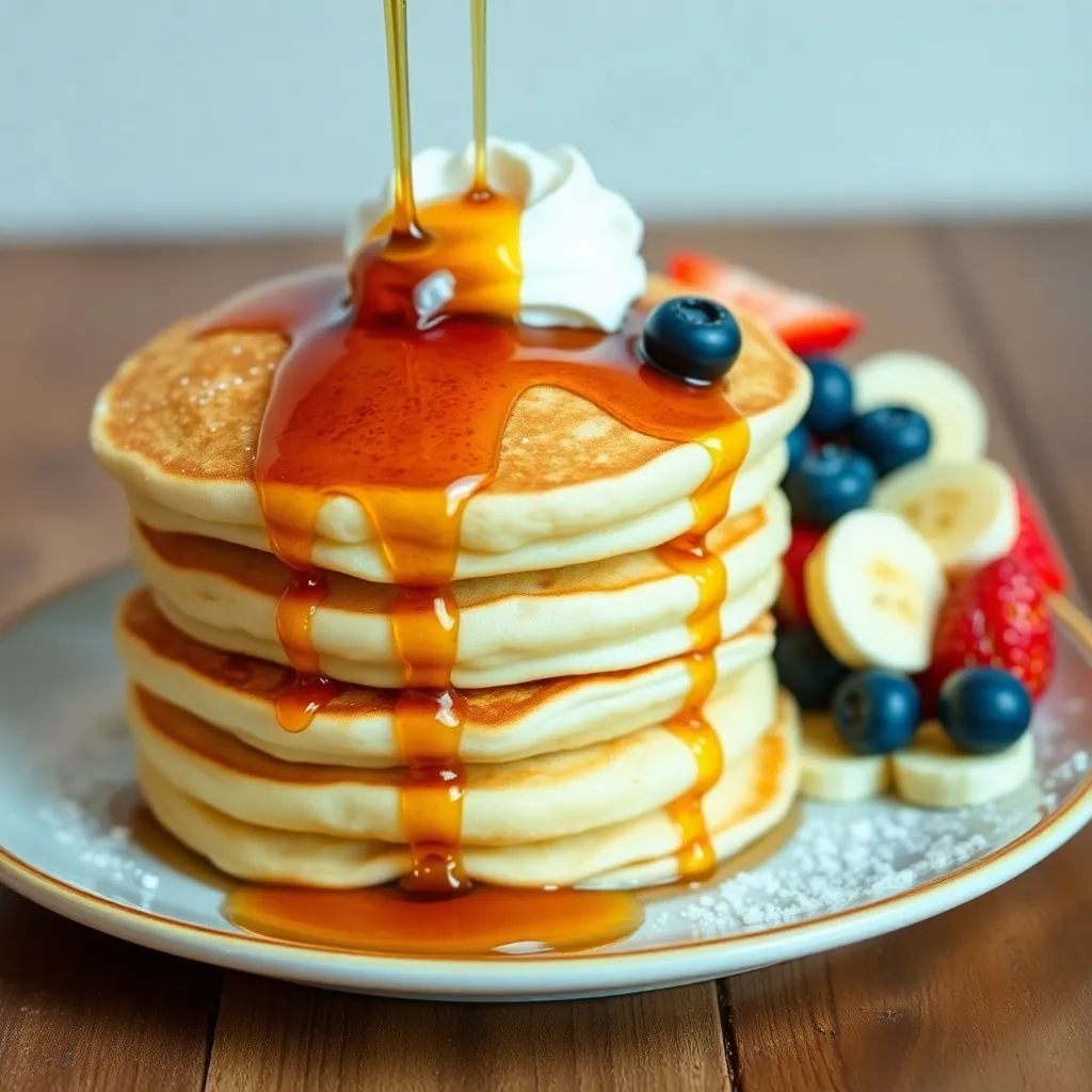 us pancake recipe - Pancake Recipe Step Image