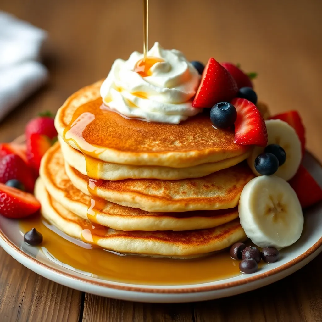 pancake all recipes - Pancake Recipe Step Image