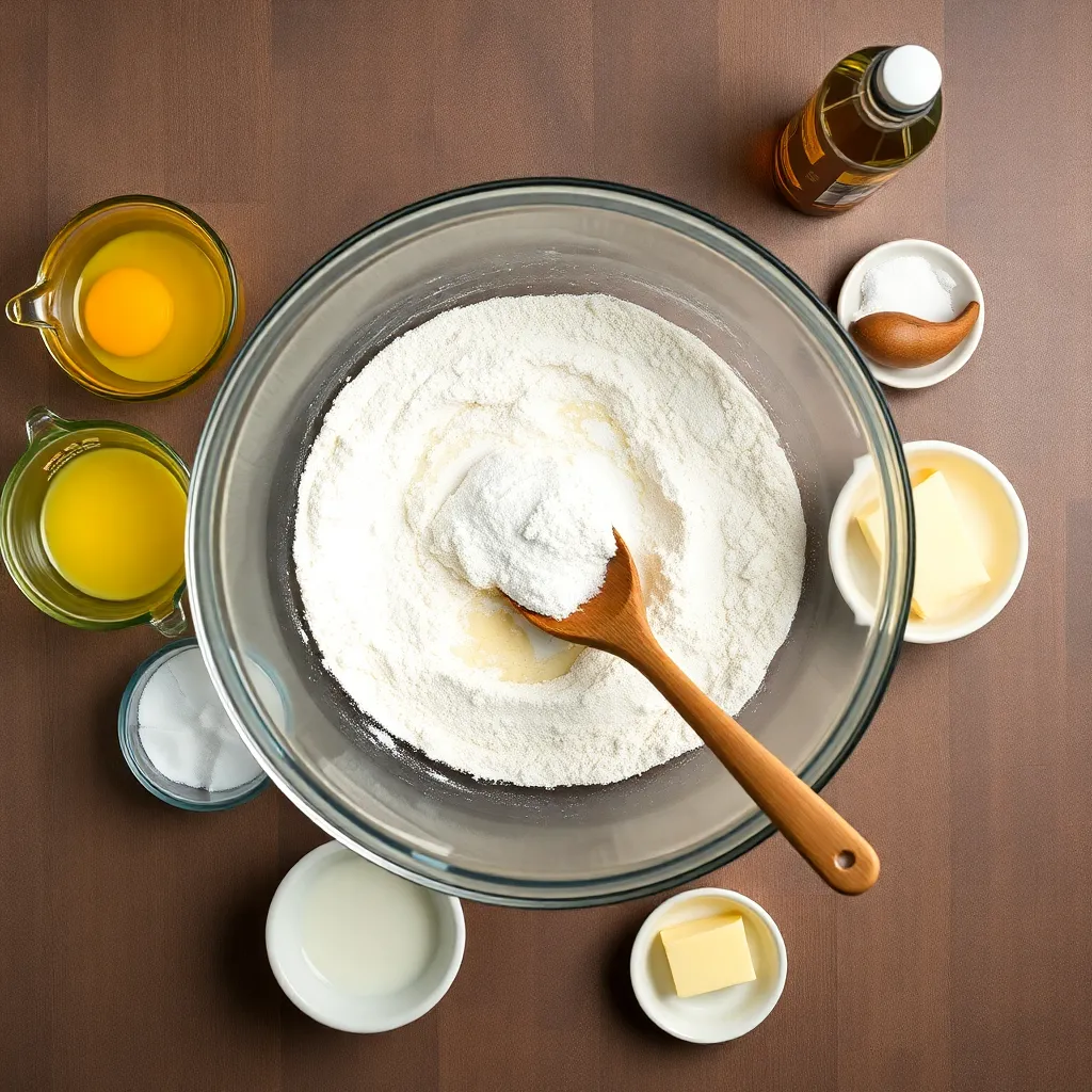 pancake recipe easy no baking powder - Pancake Recipe Step Image