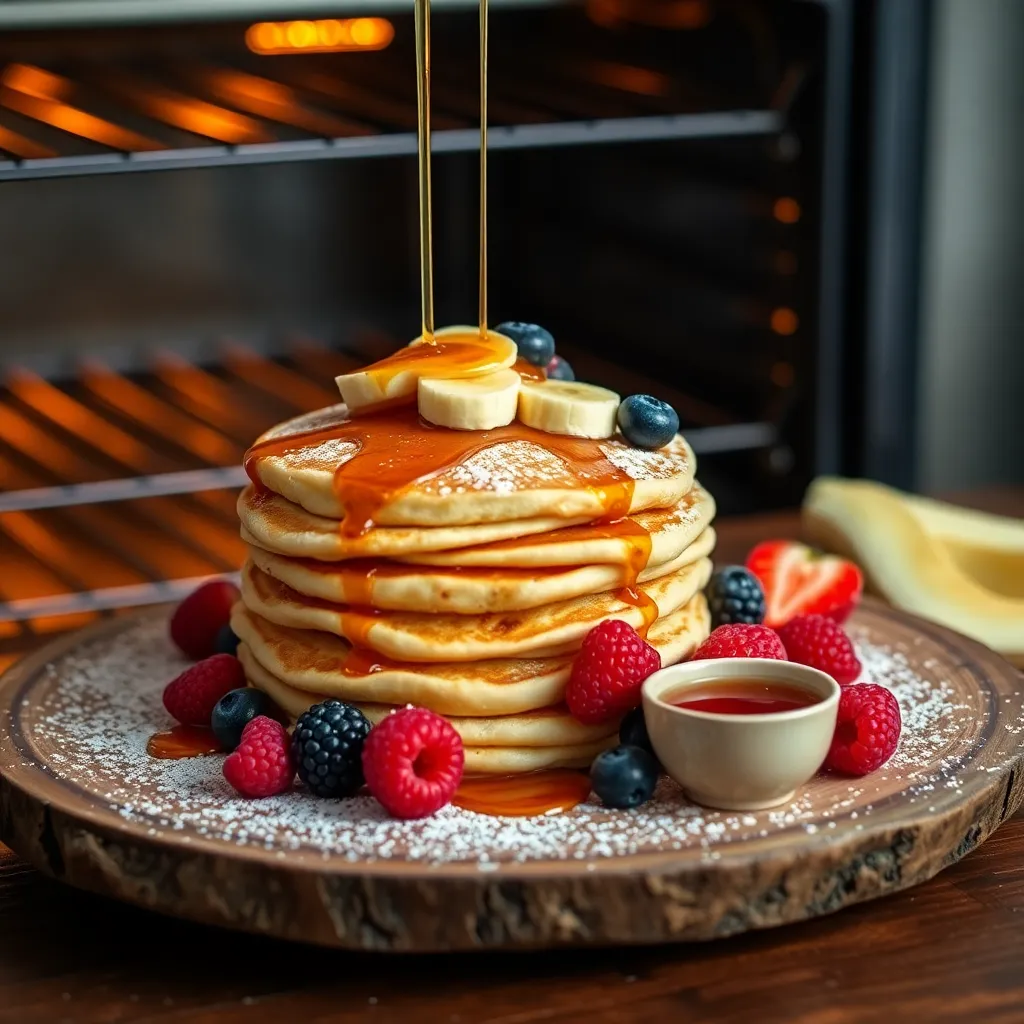 almond pancakes recipe - Pancake Recipe Step Image