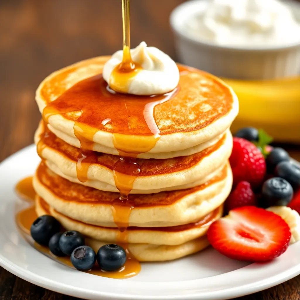 pancake recipe easy from scratch - Pancake Recipe Step Image