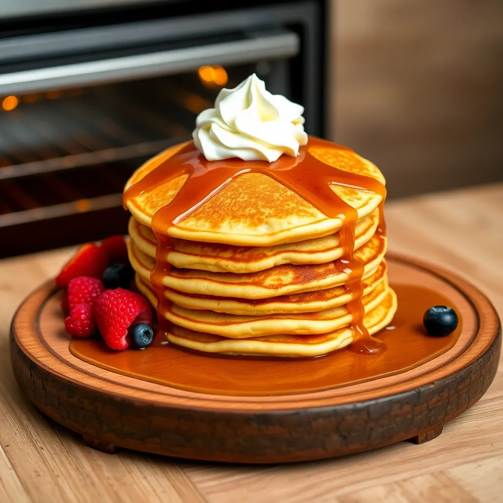 pancake recipe with self rising flour - Pancake Recipe Step Image