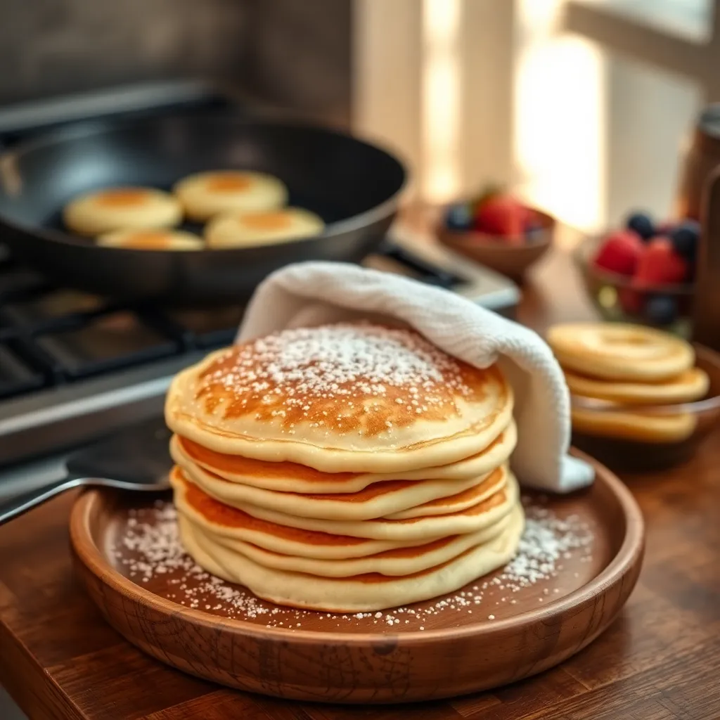 breakfast pancake recipe - Pancake Recipe Step Image