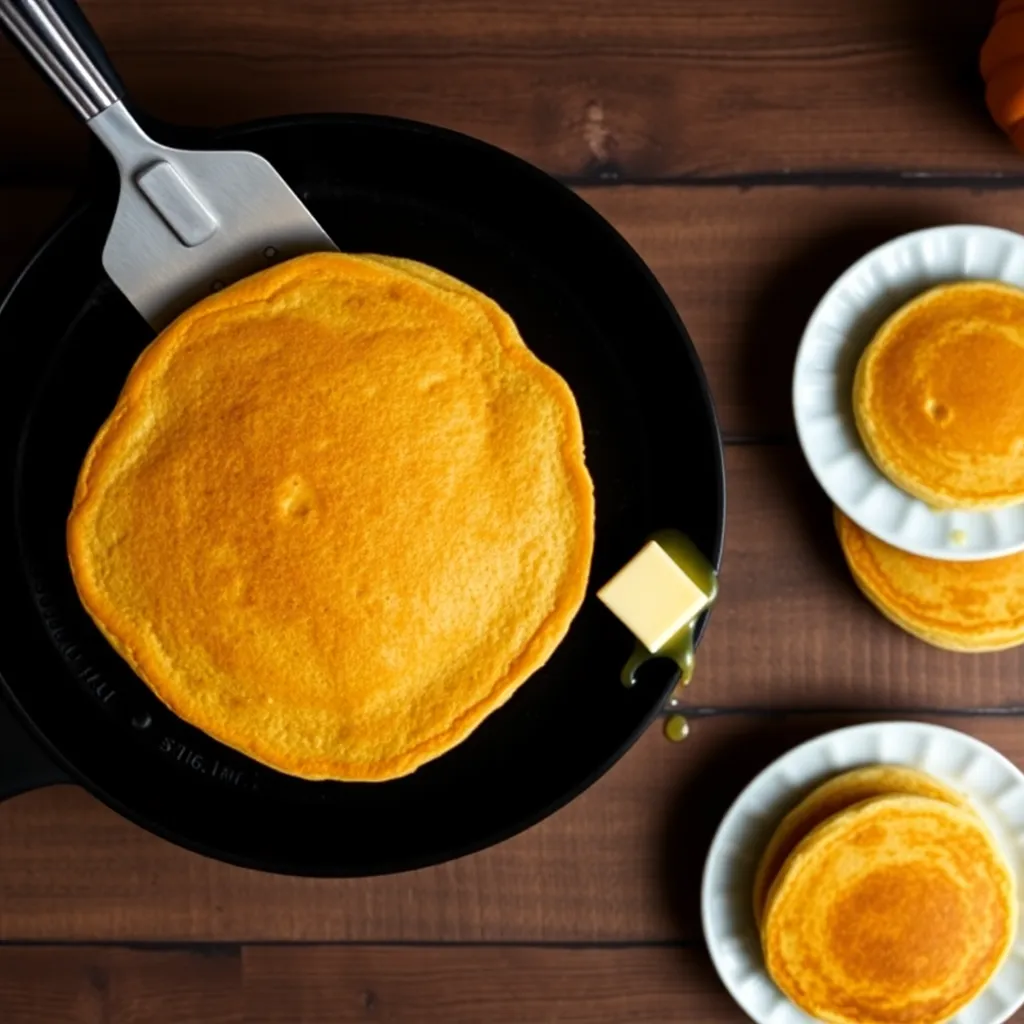 pumpkin spice buttermilk pancakes recipe - Step 6