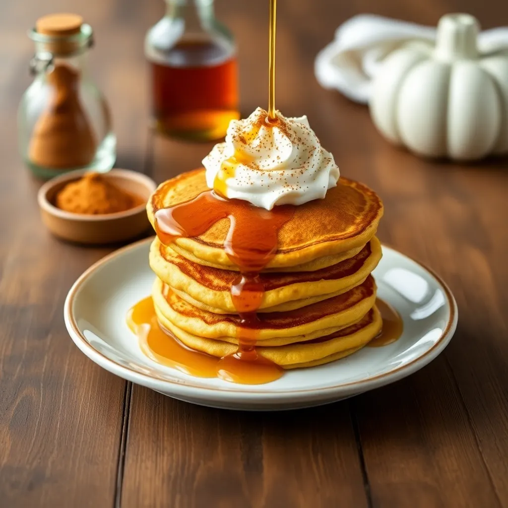 pumpkin spice buttermilk pancakes recipe - Step 7