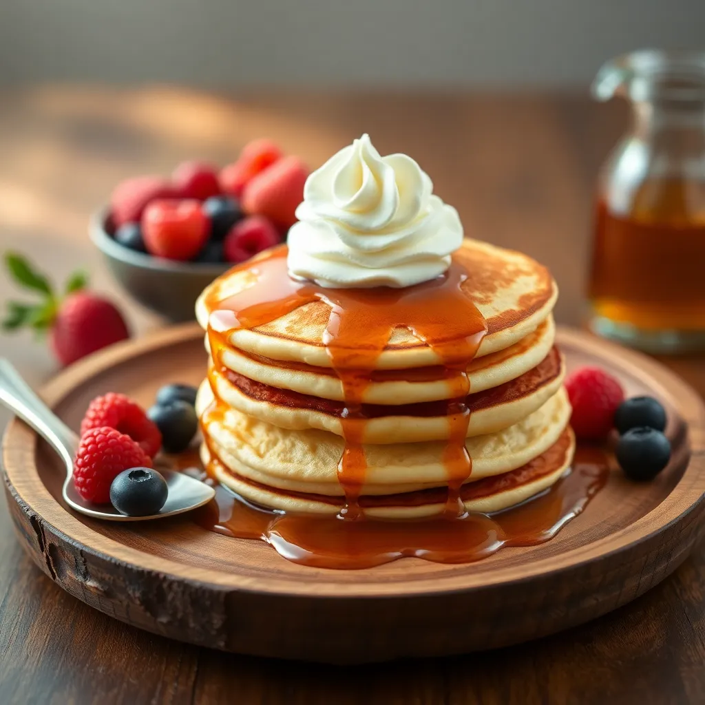 1 pancake recipe - Pancake Recipe Step Image