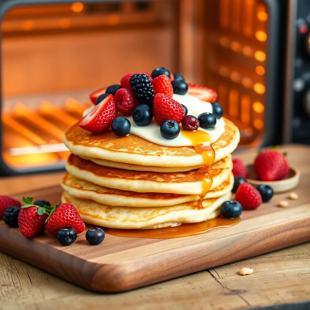 pancake recipe easy healthy - Pancake Recipe Step Image